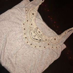 Annabelle Jewel Embezzled Tank Top!